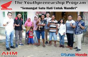 Honda Dukung Kemandirian Ekonomi Alumni SMK di Lampung Melalui Program The Youthpreneurship