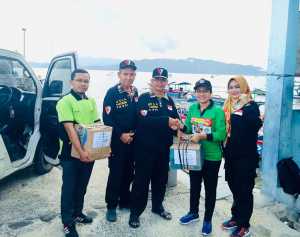 PD VIII KB FKPPI Lampung Kembali Berikan Bantuan Korban Tsunami Tahap IV