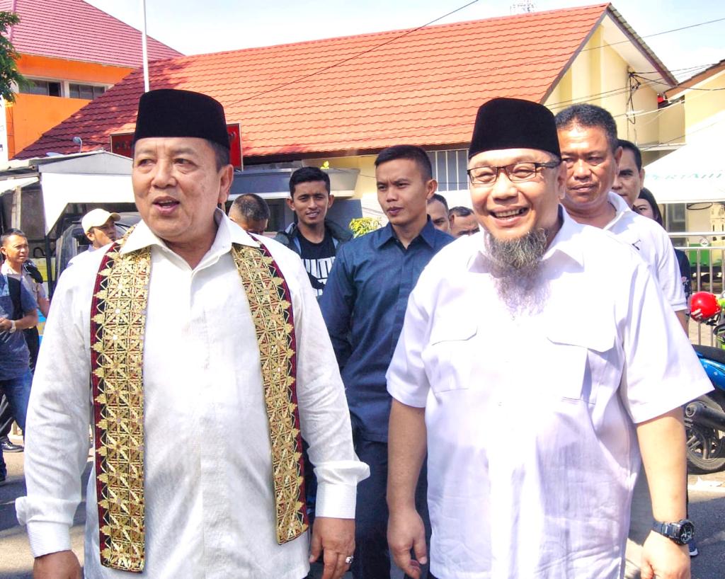 H. Tony Eka Candra bersama Gubernur Lampung Arinal Djunaidi. Foto Istimewa
