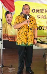 H. Tony Eka Candra, motor penggerak kemenangan Partai Golkar Lampung. Foto Istimewa