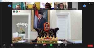 Tapis Lampung Berjaya Gelar Webinar Peringati Harganas Lampung