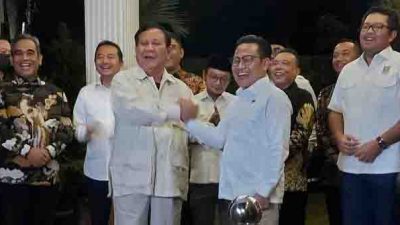 Pertemuan antara Prabowo dan Muhaimin Iskandar