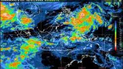 Pantauan citra satelit Indonesia pada Sabtu (16/7/2022). (ANTARA/HO-BMKG)