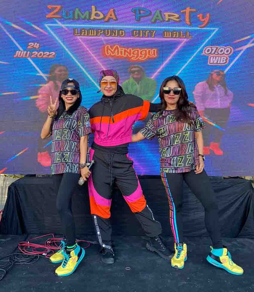 Zumba Party Lampung City Mall
