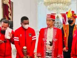 Timnas Indonesia U-16 Diterima Presiden Jokowi di Istana Merdeka