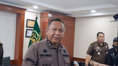 Kepala Pusat Penerangan Hukum Kejagung Ketut Sumedana di Gedung Kejagung, Jakarta, Kamis (22/9/2022).(KOMPAS.com/RAHEL NARDA)