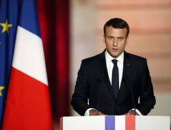 Macron Sebut Prancis Mungkin Akui Palestina sebagai Negara pada Juni
