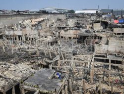 Kebakaran Hebat Landa Kapuk Muara