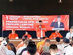 Pembentukan Partai Aksi Rakyat di Lampung: Dr. Andi Surya Siap Dukung Anies Baswedan Menuju RI-1