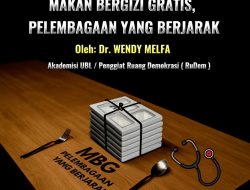 Makan Bergizi Gratis, PELEMBAGAAN YANG BERJARAK