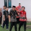 Gubernur Mirza tinjau sentra Mocaf di Pringsewu, Kamis (12/3/2026). Foto dok