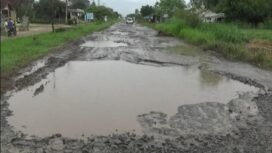 Ilustrasi jalan rusak. Foto dok 