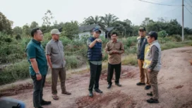 Peninjauan oleh Gubernur Mirza. Foto dok