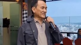 Andi Arief menghadiri bukber Alumni SMID PRD di Randu Resto Bandar Lampung (16/3/2026). Foto dok 