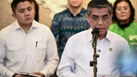 Menaker beri keterangan soal ketentuan THR pekerja. Foto Antara