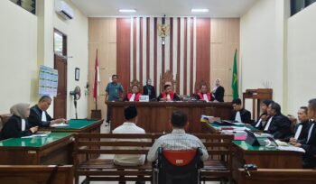 Suasana sidang. Foto dok