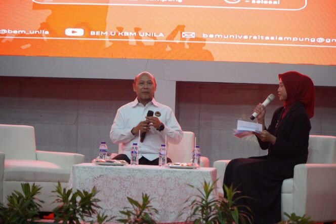 
 Stadium General BEM Unila 2026: Mahasiswa Didorong Berperan Aktif Wujudkan Indonesia Emas 2045