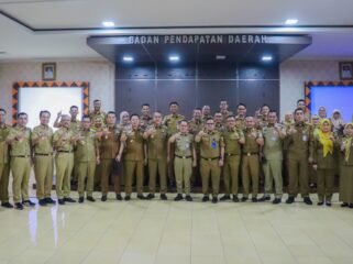 Kepala Bapenda Provinsi Lampung Saipul mengumpulkan seluruh Kepala Samsat, Selasa 7 April 2026. Foto dok 