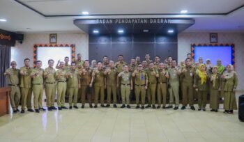 Kepala Bapenda Provinsi Lampung Saipul mengumpulkan seluruh Kepala Samsat, Selasa 7 April 2026. Foto dok 