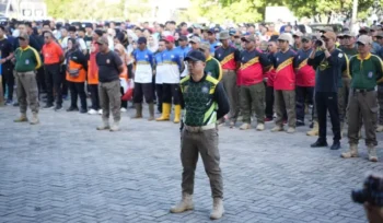 Pembukaan korve di PKOR Way Halim, Senin 13 April 2026. Foto Istimewa 