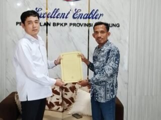 Rosim Nyerupa saat ke BPKP. Foto dok 