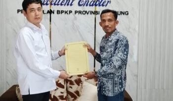 Rosim Nyerupa saat ke BPKP. Foto dok 