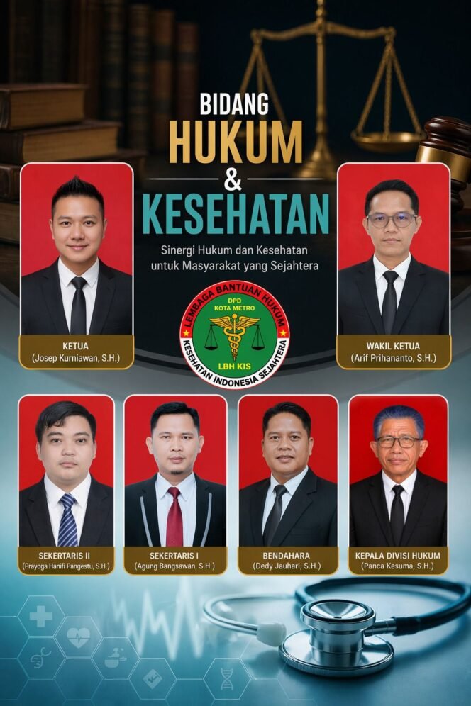 
 LBH KIS Resmi Hadir di Kota Metro, Perkuat Akses Keadilan dalam Sektor Kesehatan
