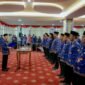 Ketua DPRD Korpri Provinsi Lampung Dr Marindo Kurniawan melantik Dewan Pengurus Korpri Kabupaten Way Kanan (PAW) di Balai Keratun, Pemprov Lampung, Kamis (30/4/2026). Foto dok