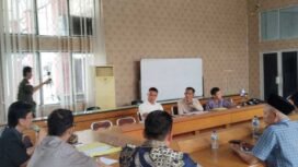 Puskada hearing dengan DPRD Lamteng. Foto dok Puskada