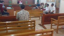 Sidang praperadilan. Foto dok