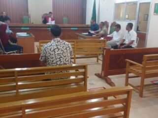 Sidang praperadilan. Foto dok