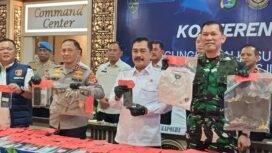 Pangdam XXI Radin Inten Mayjen Kristomei Sianturi saat konferensi pers. Foto Istimewa for radarcom.id