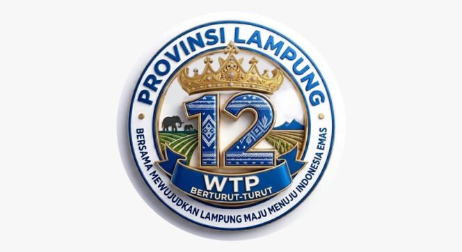 
 Selamat! Pemprov Lampung WTP 12 Kali Berturut-turut