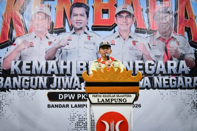
 PKS Lampung Gelar Kemah Bela Negara untuk Perkuat Kapasitas dan Pengabdian Kader