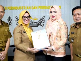 Kadis Perindag Provinsi Lampung Zimmi Skil, saat memimpin Sertijab Sekretaris Perindag Provinsi Lampung di Aula Disperindag Provinsi Lampung, Senin 22 Juni 2026. Foto dok