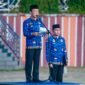 Sambutan Sekdaprov Marindo Kurniawan pada Peringatan Hari Koperasi Ke-79 di Lapangan Korpri Pemprov Lampung, Jumat (17/7/2026). Foto dok