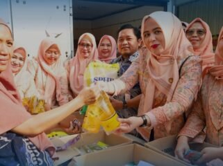 Penetrasi Pasar oleh Dinas Perindag Provinsi Lampung. Foto dok