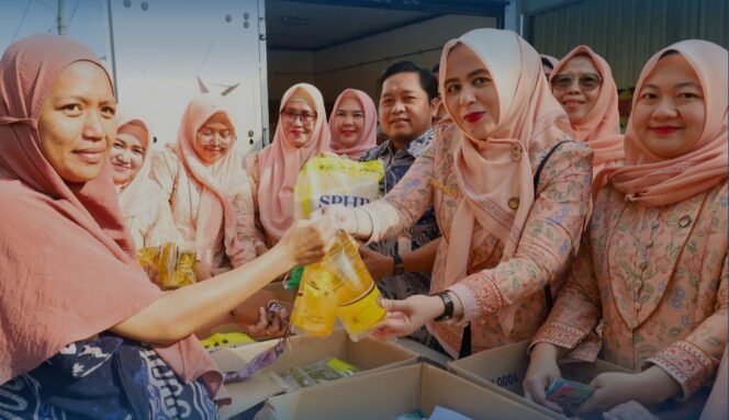 
 Penetrasi Pasar oleh Dinas Perindag Provinsi Lampung. Foto dok