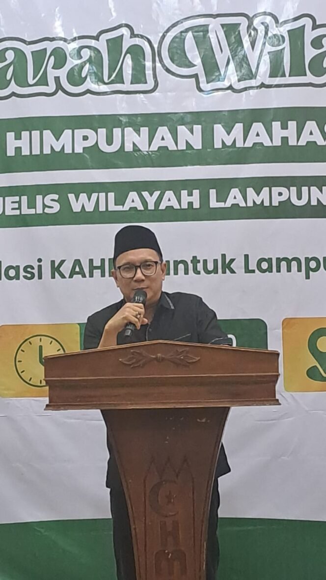 
 Budiyono Pimpin KAHMI Lampung