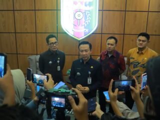 Sekdaprov Marindo Kurniawan memberikan keterangan pers, Jumat (7/8/2026). Foto dok 