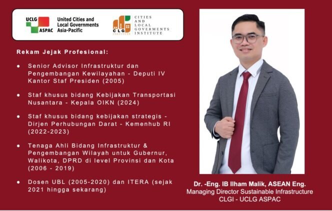 
 Kembali ke Lembaga Kebijakan, IB Ilham Malik Kini Berkiprah di Asia Pasifik