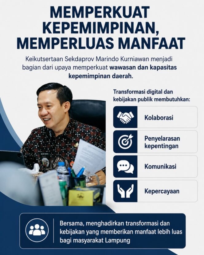 
 Perkuat Peran Strategis Pimpinan Tinggi, Sekdaprov Marindo ikuti Ikuti Pembelajaran Transformasi Digital Nasional Bahas Ekonomi Digital dan Komunikasi Kebijakan