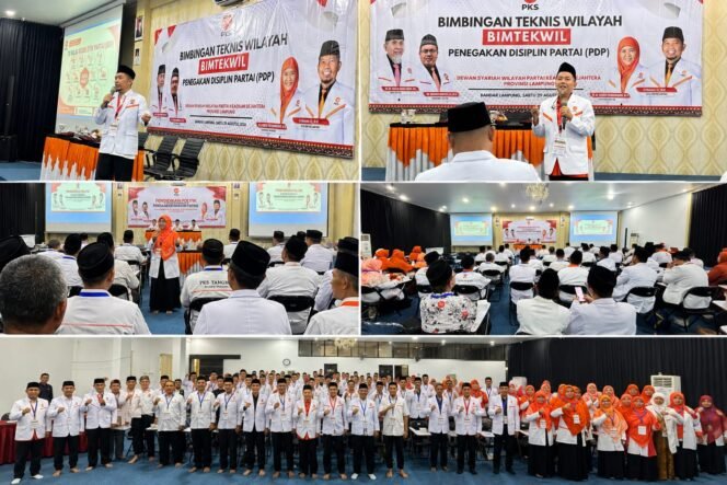 
 DSW PKS Lampung Gelar Bimtekwil Penegakan Disiplin, Dorong Budaya Disiplin dan Kepastian Hukum