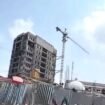 Pembangunan gedung Kejati Lampung. Foto dok