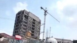 Pembangunan gedung Kejati Lampung. Foto dok