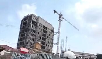 Pembangunan gedung Kejati Lampung. Foto dok