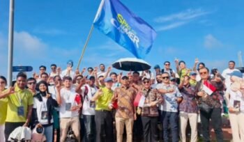 Gubernur Mirza menghadiri langsung peluncuran Satelit Lampung-1 di Lepas Pantai Shandong Tiongkok, Rabu (5/8/2026). Foto IST for radarcom.id