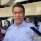 Kepala Bapanas sekaligus Menteri Pertanian Andi Amran Sulaiman menjawab pertanyaan awak media ditemui usai rapat kerja dengan Komisi IV DPR RI di Jakarta, Rabu (16/9/2026). ANTARA/Harianto