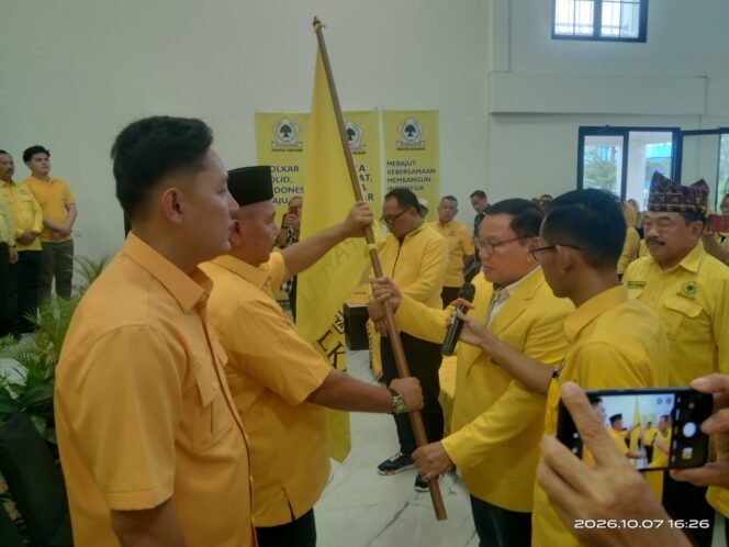 
 Abi Hasan Mu’an Jadi Ketua Golkar Tanggamus, Turun Lapangan Siap Menangkan Pemilu dan Pilkada