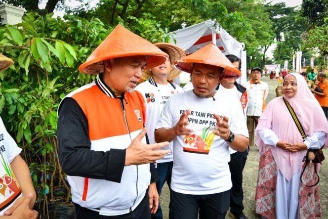 
 AMY Hadiri Pesta Rakyat Petani di Lampung, Riyono Caping: Bukti Nyata Keberpihakan PKS